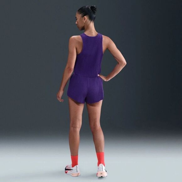 Nike Dri-FIT ADV Aeroswift Running Shorts Purple Women's XS - FN2328 547 NEW - Picture 5 of 9